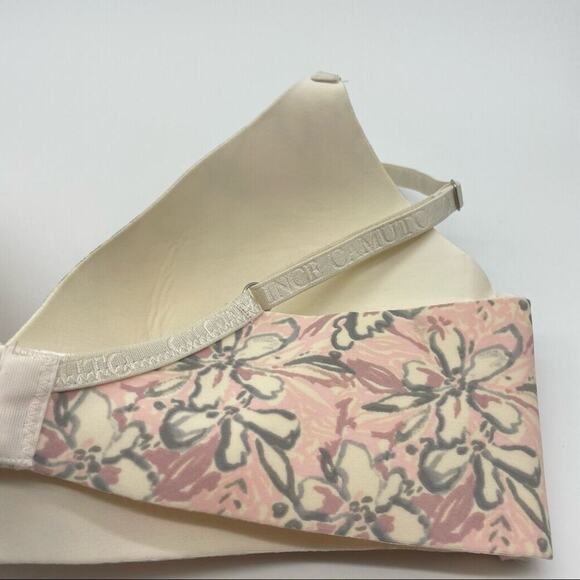 Vince Camuto Wire Free Floral Print Bra - Picture 6 of 10